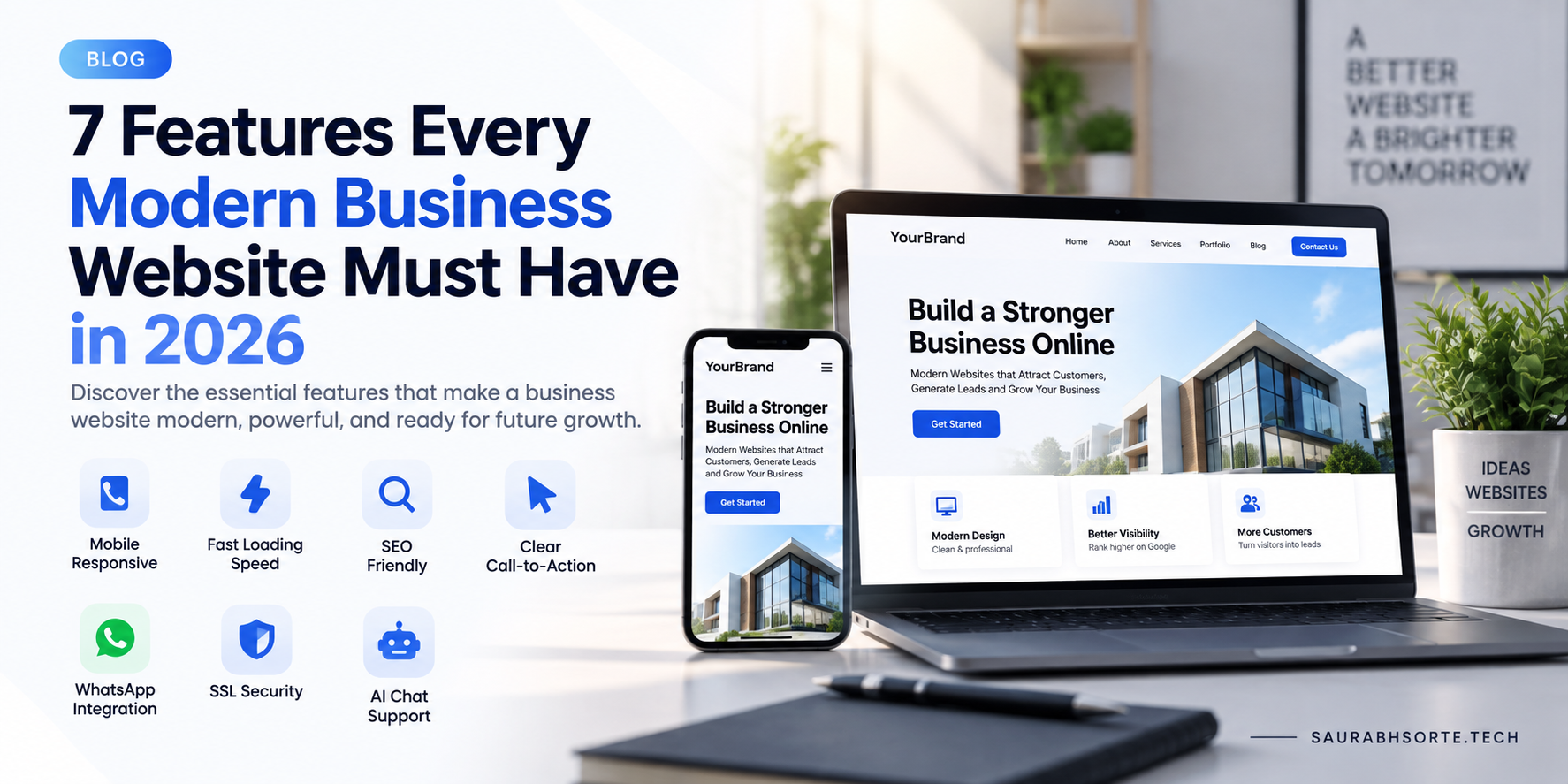 7 Features Every Modern Business Website Must Have in 2026